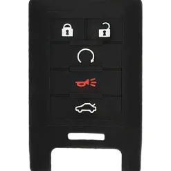 Silicone Key Fob Cover For GM 5 Buttons Smart Key Remote