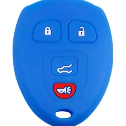 Silicone Key Fob Cover For GM 4 Buttons Remote