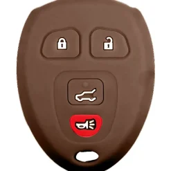Silicone Key Fob Cover For GM 4 Buttons Remote