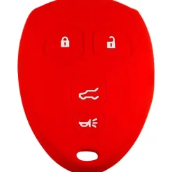 Silicone Key Fob Cover For GM 4 Buttons Remote