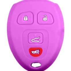 Silicone Key Fob Cover For GM 4 Buttons Remote