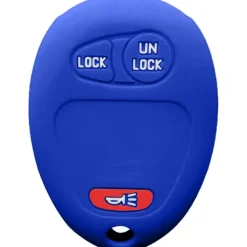 Silicone Key Fob Cover For GM 3 Buttons Regular Remote