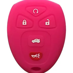 Silicone Key Fob Cover For GM 5 Buttons Regular Remote