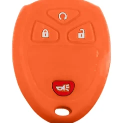 Silicone Key Fob Cover For GM 4 Buttons Remote