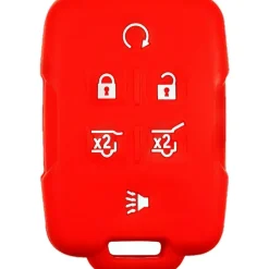Silicone Key Fob Cover For GM 6 Buttons Remote
