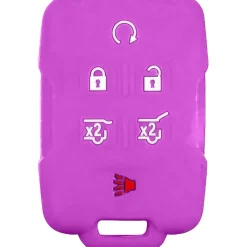 Silicone Key Fob Cover For GM 6 Buttons Remote