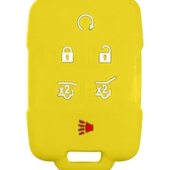 Silicone Key Fob Cover For GM 6 Buttons Remote