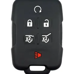 Silicone Key Fob Cover For GM 6 Buttons Remote