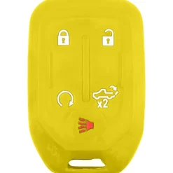 Silicone Key Fob Cover For GMC 5 Buttons Smart Key Remote