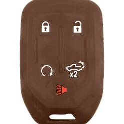 Silicone Key Fob Cover For GMC 5 Buttons Smart Key Remote