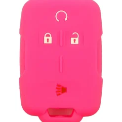 Silicone Key Fob Cover For GMC/Chevrolet 4 Buttons Regular Remote