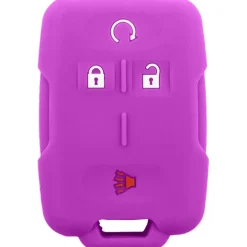 Silicone Key Fob Cover For GMC/Chevrolet 4 Buttons Regular Remote