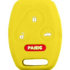 Silicone Key Fob Cover For Honda 4 Buttons Remote Head Key