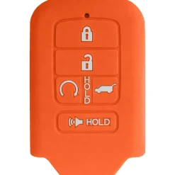Silicone Key Fob Cover For Honda 5 Buttons Smart Key Fob