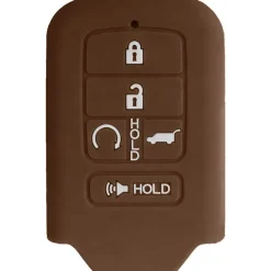 Silicone Key Fob Cover For Honda 5 Buttons Smart Key Fob