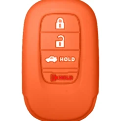 Silicone Key Fob Cover For Honda 4 Buttons Smart Key Remote