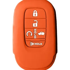 Silicone Key Fob Cover For Honda 5 Buttons Smart Key Remote