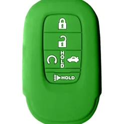 Silicone Key Fob Cover For Honda 5 Buttons Smart Key Remote