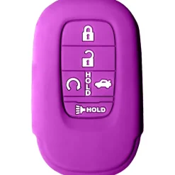 Silicone Key Fob Cover For Honda 5 Buttons Smart Key Remote