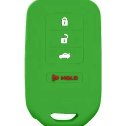 Silicone Key Fob Cover For Honda/Acura 3 Buttons Smart Key Fob
