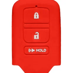 Silicone Key Fob Cover For Honda 3 Buttons Smart Key Remote