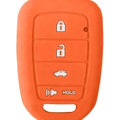 Silicone Key Fob Cover For Honda 4 Buttons Remote Head Key