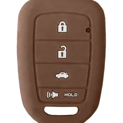 Silicone Key Fob Cover For Honda 4 Buttons Remote Head Key