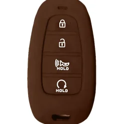Silicone Key Fob Cover For Hyundai 4 Buttons Smart Key Remote
