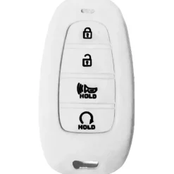 Silicone Key Fob Cover For Hyundai 4 Buttons Smart Key Remote