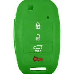 Silicone Key Fob Cover For Kia 4 Buttons Flipkey Remote