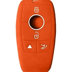 Silicone Key Fob Cover For Mercedes 4 Buttons Smart Key Remote
