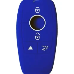 Silicone Key Fob Cover For Mercedes 4 Buttons Smart Key Remote