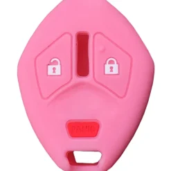 Silicone Key Fob Cover For Mitsubishi 3 Buttons Remote Head Key