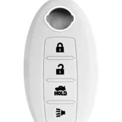 Silicone Key Fob Cover For Nissan 4 Buttons Smart Key Remote