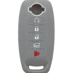 Silicone Key Fob Cover For Nissan 5 Buttons Smart Key Remote