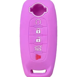 Silicone Key Fob Cover For Nissan 5 Buttons Smart Key Remote