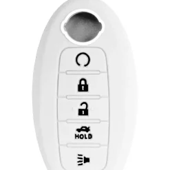 Silicone Key Fob Cover For Nissan 5 Buttons Smart Key Remote