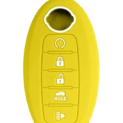 Silicone Key Fob Cover For Nissan 5 Buttons Smart Key Remote