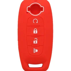 Silicone Key Fob Cover For Nissan 4 Buttons Smart Key Remote