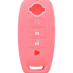 Silicone Key Fob Cover For Nissan 4 Buttons Smart Key Remote