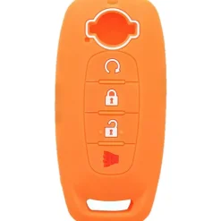 Silicone Key Fob Cover For Nissan 4 Buttons Smart Key Remote
