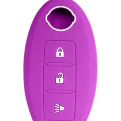 Silicone Key Fob Cover For Nissan 3 Buttons Smart Key Remote