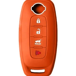 Silicone Key Fob Cover For Nissan 4 Buttons Smart Key Remote
