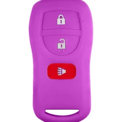 Silicone Key Fob Cover For Nissan 3 Buttons Regular Remote