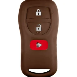 Silicone Key Fob Cover For Nissan 3 Buttons Regular Remote