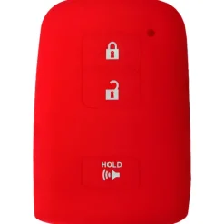 Silicone Key Fob Cover For Toyota 3 Buttons Smart Key Fob