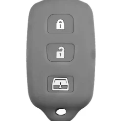 Silicone Key Fob Cover For Toyota 4 Buttons Regular Remote