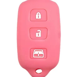 Silicone Key Fob Cover For Toyota 4 Buttons Regular Remote