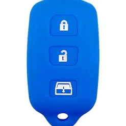 Silicone Key Fob Cover For Toyota 4 Buttons Regular Remote