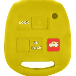 Silicone Key Fob Cover For Toyota 3 Buttons Remote Head Key